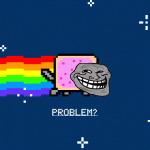 Nyan Troll Face Cat's Avatar